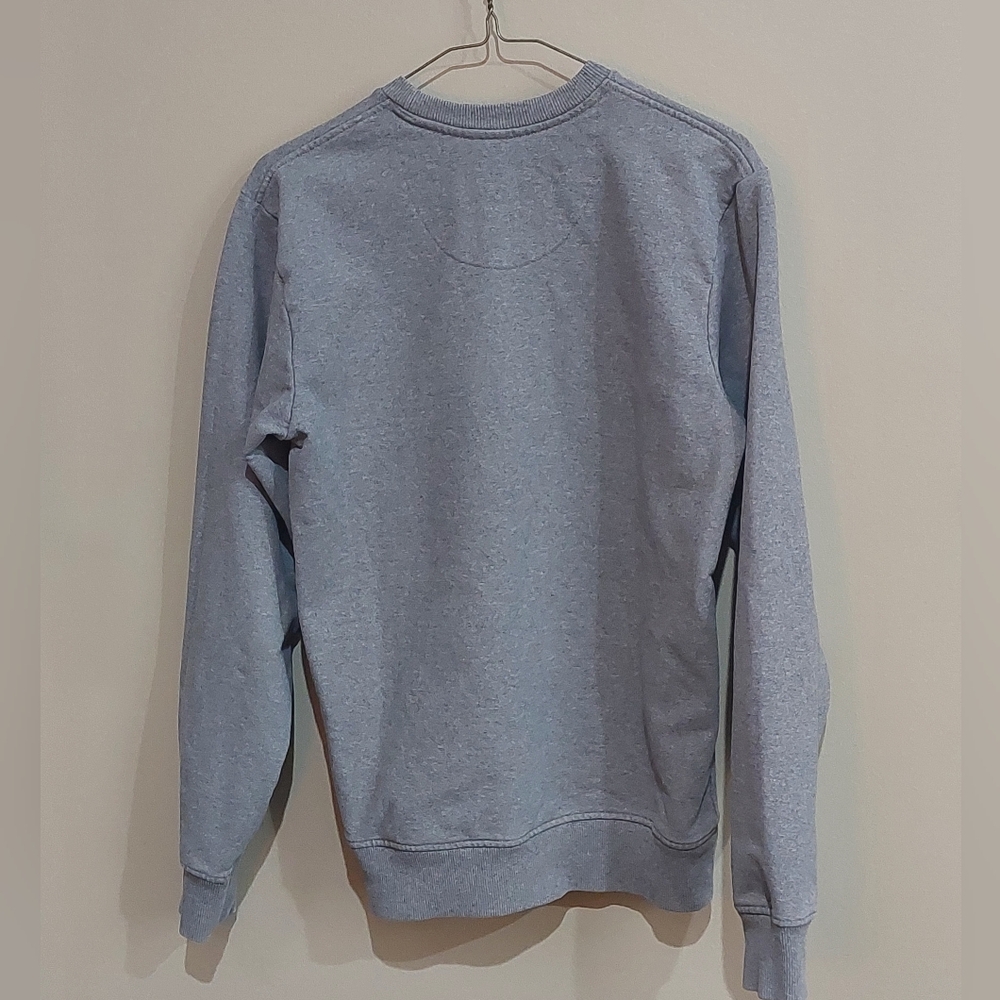 Patagonia Light Gray Crewneck Men's Sweater - Picture 3 of 5